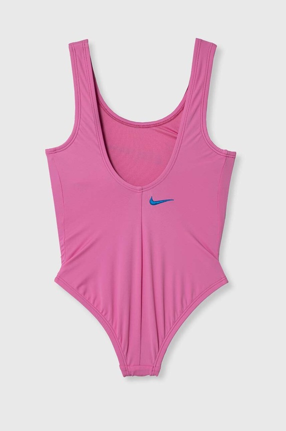 Дівчинка Суцільний дитячий купальник Nike Kids MULTI LOGO NESSE724 рожевий