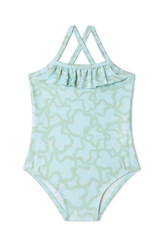 Tous costum de baie dintr-o bucată pentru copii moale verde Kaos.2011
