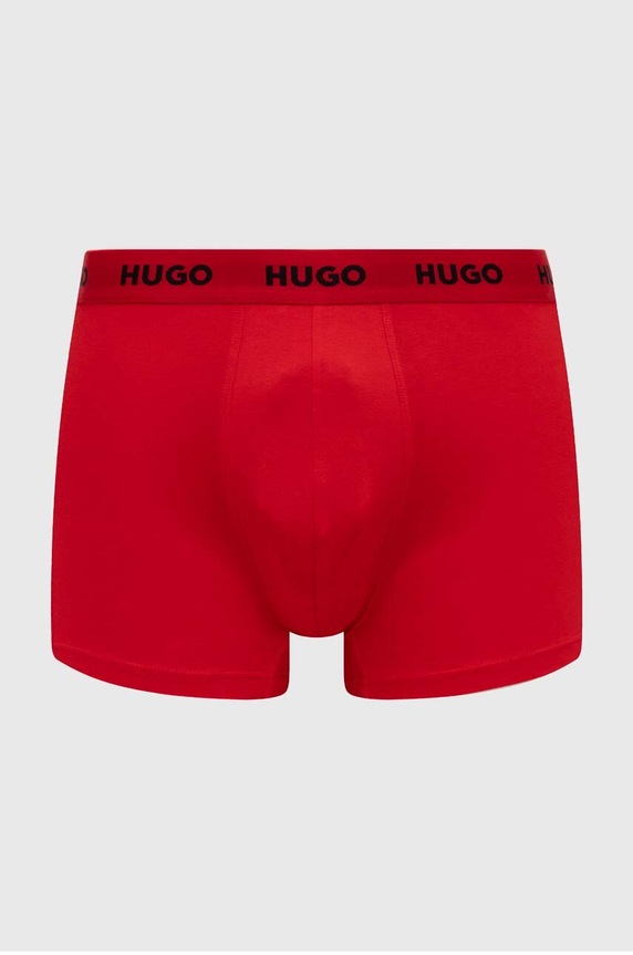 HUGO bokserki 3-pack czerwony 50510192