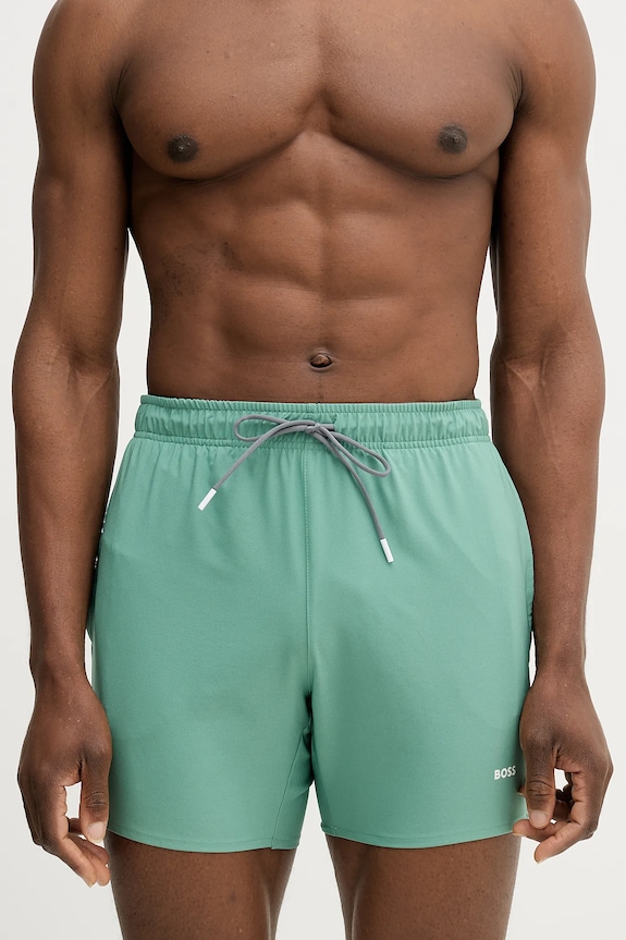 BOSS pantaloni scurți de baie bărbați Tio 50491601 verde SS26