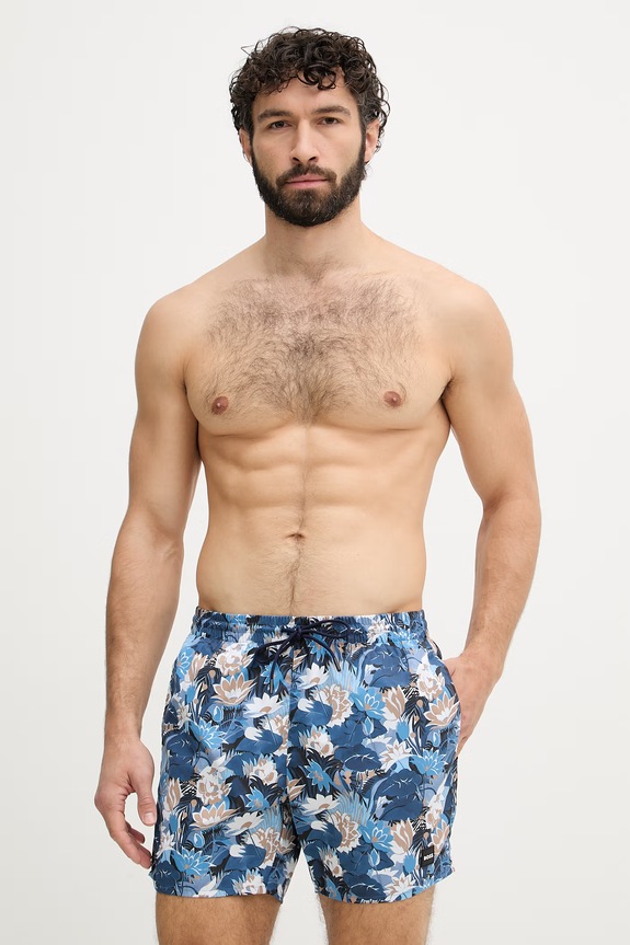BOSS pantaloni scurți de baie bărbătești Piranha albastru 50508844