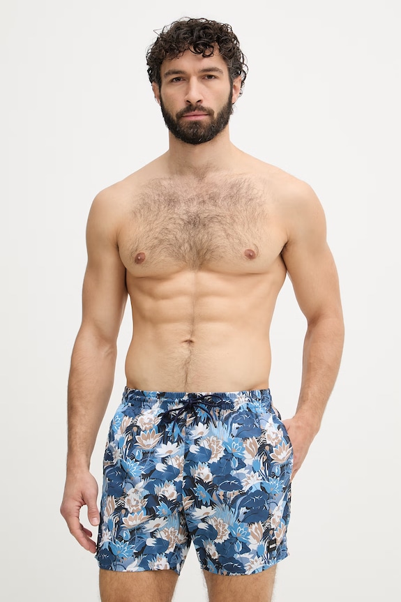 BOSS pantaloni scurți de baie bărbătești Piranha albastru 50508844