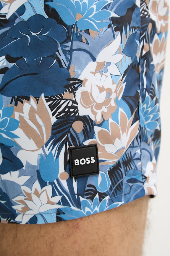 BOSS pantaloni scurți de baie bărbătești Piranha albastru 50508844