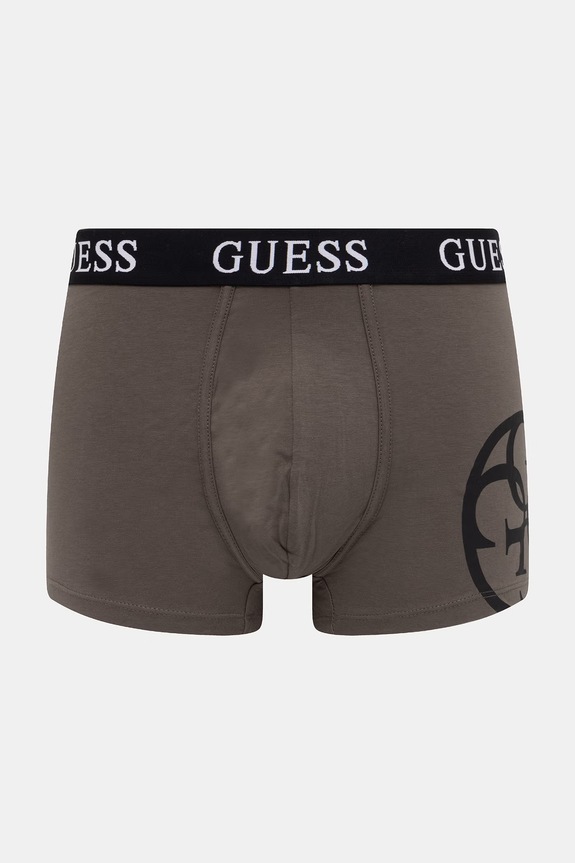 Guess Μποξεράκι Ανδρικό βαμβακερό με ελαστάν 3-pack U4RG04.K6YW0 πράσινο SS26