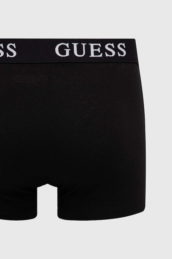 Oblečení Boxerky Guess PLACED 3-pack U4RG04.K6YW0 černá