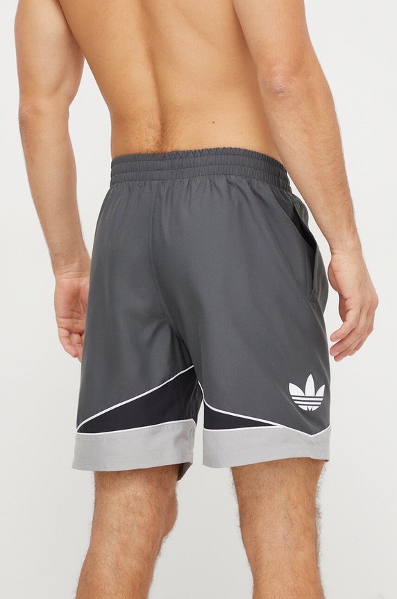 Kratke hlače za kupanje adidas Originals IT8634 siva AW24