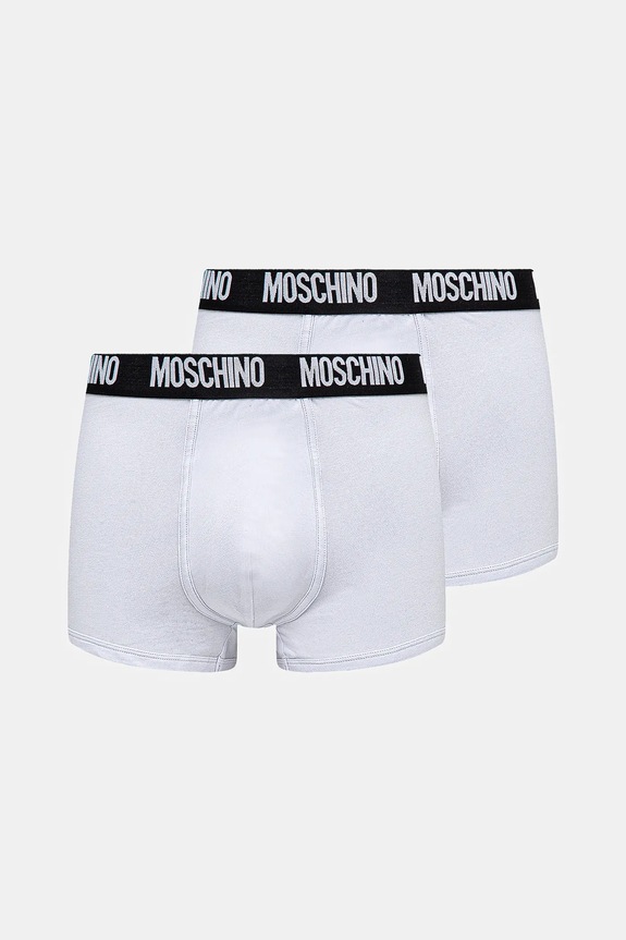 Moschino Underwear bokserki 2-pack dzianina biały 1389.4301