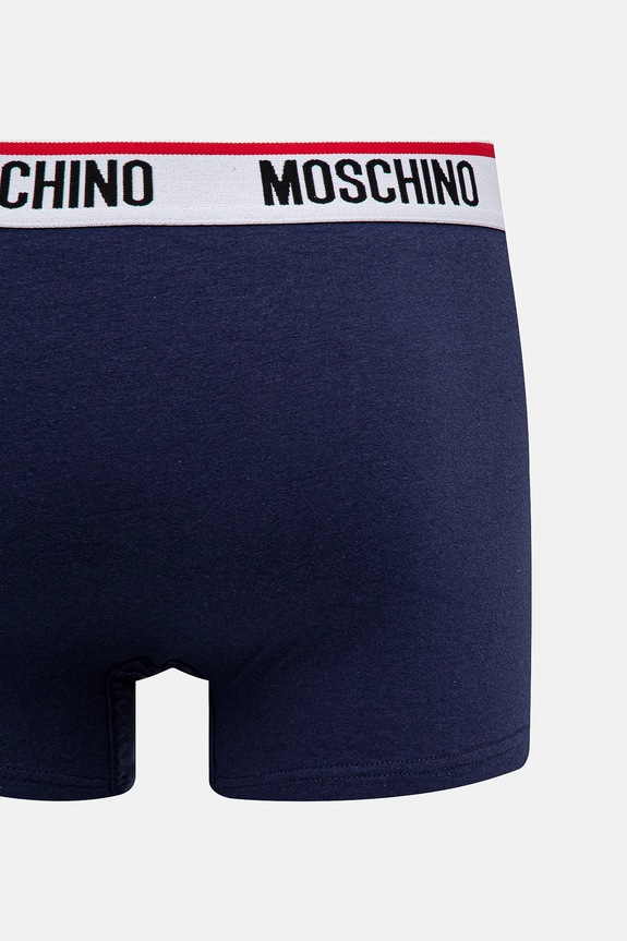 Oblečení Boxerky Moschino Underwear 2-pack 1394.4300 námořnická modř
