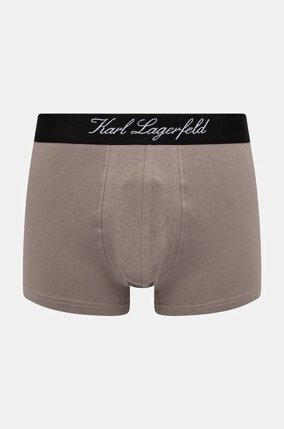 Karl Lagerfeld bokserki 3-pack 240M2107 czarny AW24