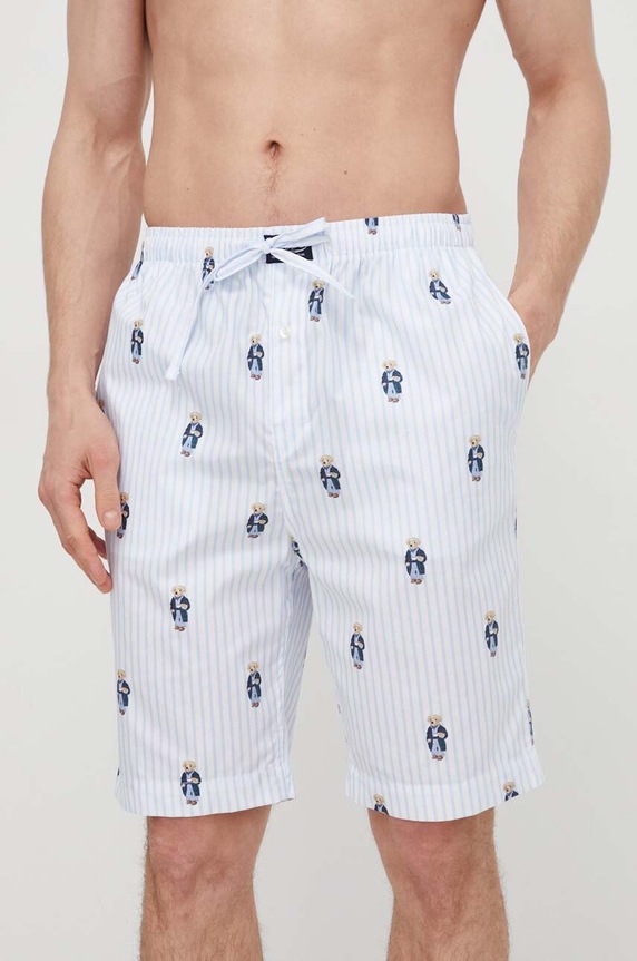 Bavlněný župan Polo Ralph Lauren vícebarevná 714931646