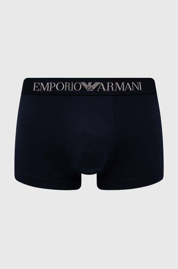 Odzież Emporio Armani Underwear bokserki 2-pack 111210.4R504 granatowy
