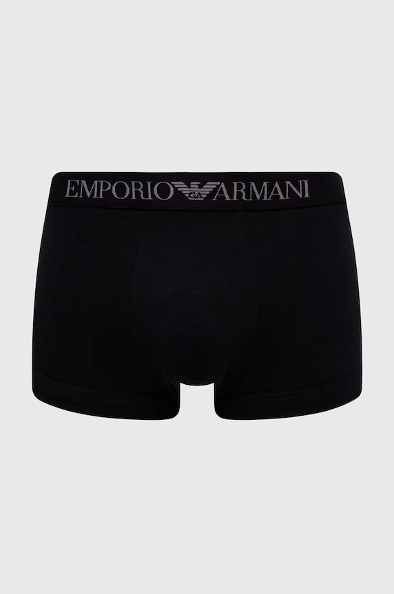 Odzież Emporio Armani Underwear bokserki 2-pack 111210.4R504 czarny
