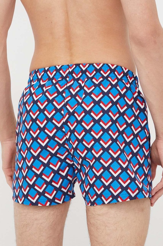 Pepe Jeans szorty kąpielowe GEO SWIMSHORT PMB10389 niebieski SS24