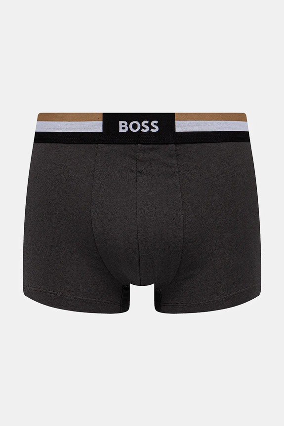 BOSS боксеры мужские с хлопком Trunk 3P Motion 3 шт. 50516542 чёрный SS26
