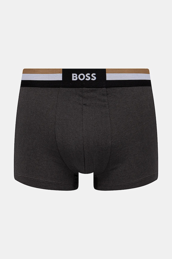 BOSS боксеры мужские с хлопком Trunk 3P Motion 3 шт. 50516542 чёрный SS26