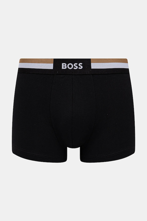 BOSS боксеры мужские с хлопком Trunk 3P Motion 3 шт. чёрный 50516542