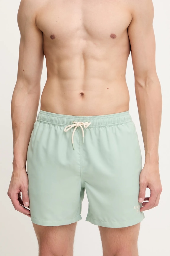Barbour σορτς μαγιό Ανδρικά Essentials MSW0064 πράσινο SS26