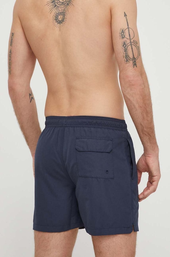 Barbour σορτς μαγιό Ανδρικά Essentials MSW0064 σκούρο μπλε SS26