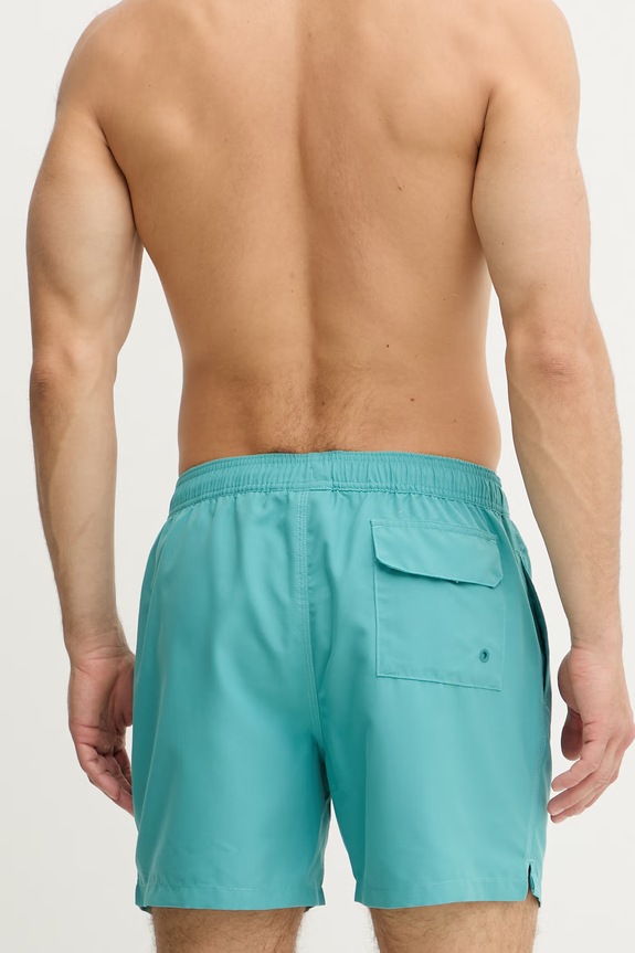 Odzież Barbour szorty kąpielowe męskie Essentials MSW0064 turkusowy