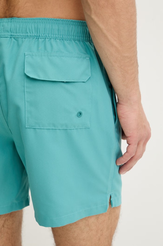 Barbour szorty kąpielowe męskie Essentials turkusowy MSW0064
