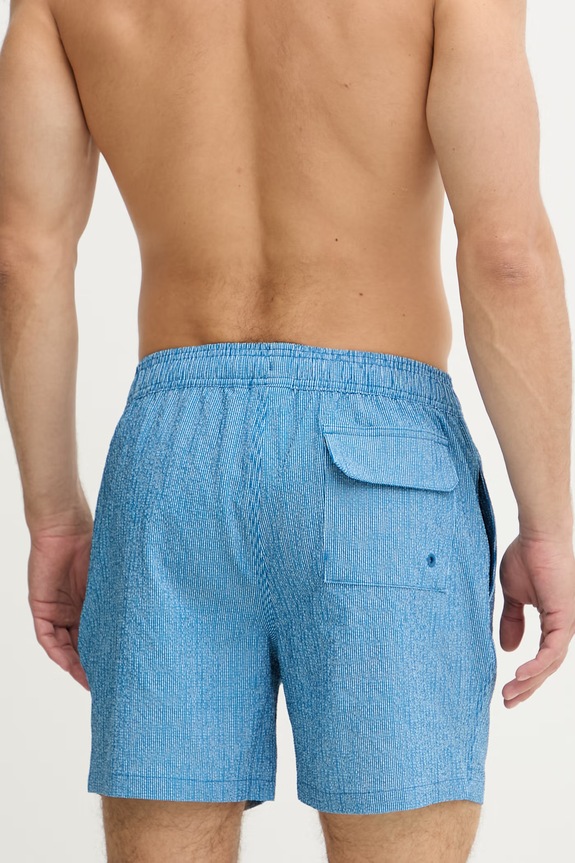 Odzież Barbour szorty kąpielowe męskie Essentials MSW0079 niebieski