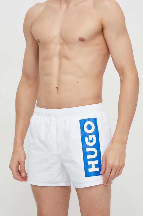 Plavkové šortky Hugo Blue biela 50522960