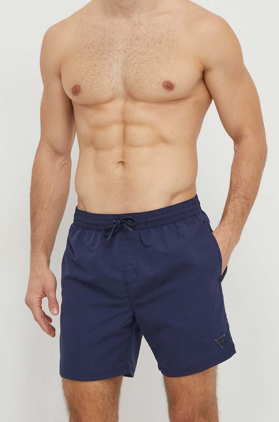 Plavkové šortky Guess F4GT01.WG282 námořnická modř SS25