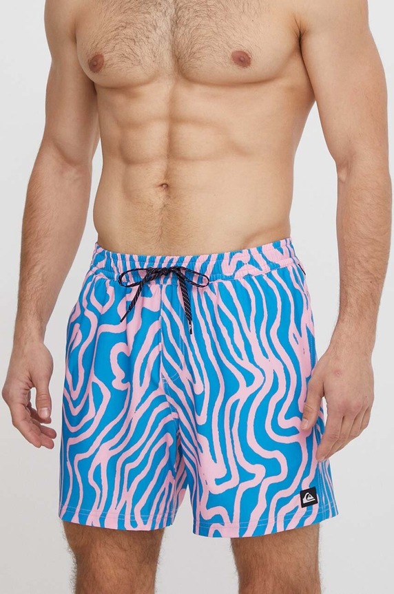 Quiksilver szorty kąpielowe Planet friendly różowy AQYJV03144