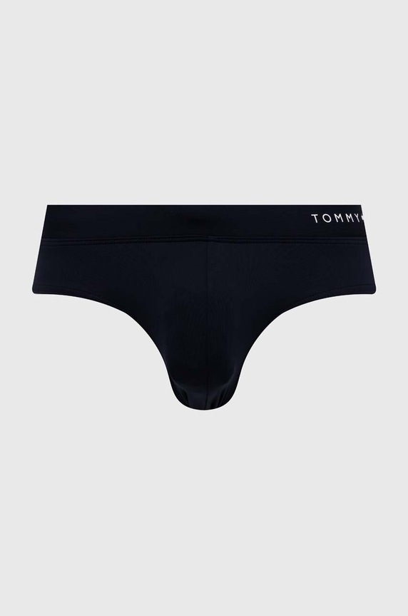 Plavky Tommy Hilfiger Planet friendly tmavomodrá UM0UM03206