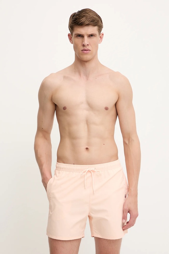 Tommy Hilfiger szorty kąpielowe pomarańczowy UM0UM03258