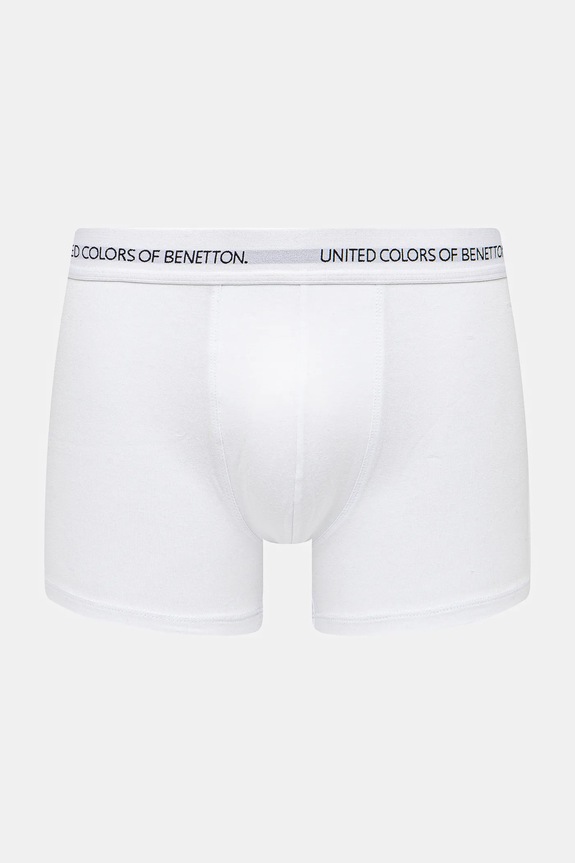 Boksarice United Colors of Benetton Pletenina bela 3OP82X00O