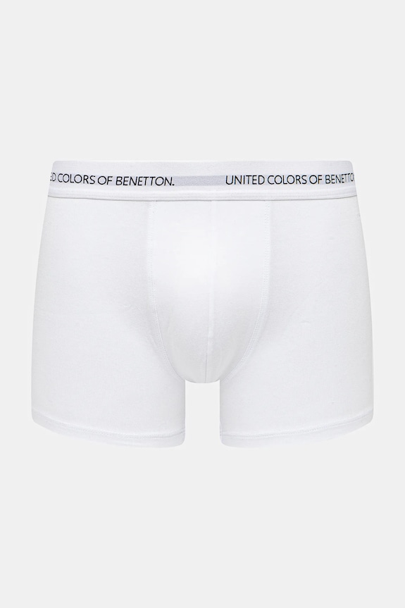 Boksarice United Colors of Benetton Pletenina bela 3OP82X00O