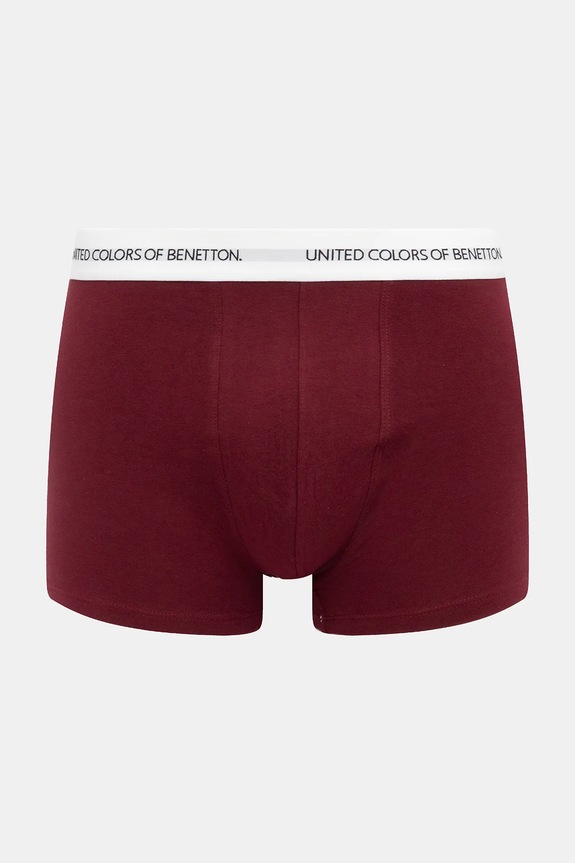 Bokserice United Colors of Benetton bordo 3OP82X00O