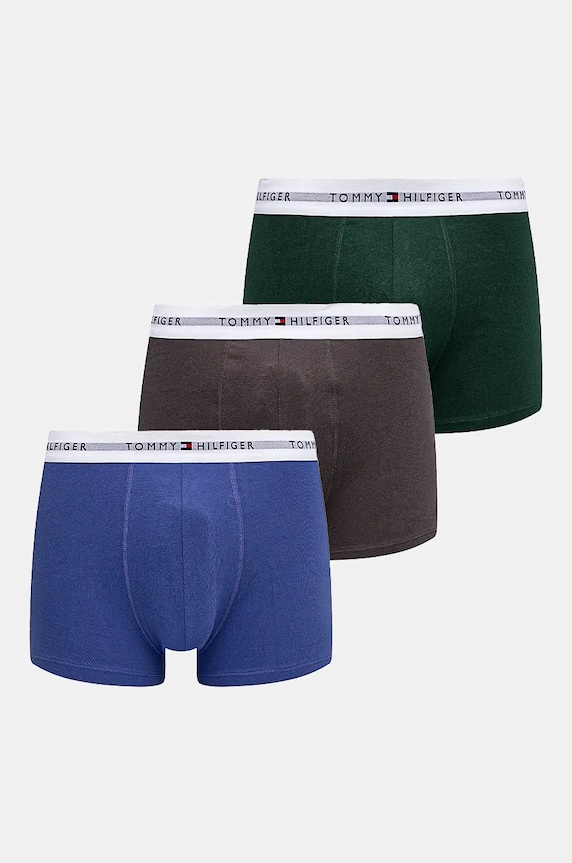 Tommy Hilfiger bokserki 3-pack dzianina niebieski UM0UM02761