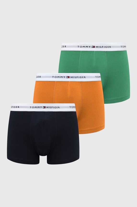 Boxerky Tommy Hilfiger 3-pak pletenina viacfarebná UM0UM02761