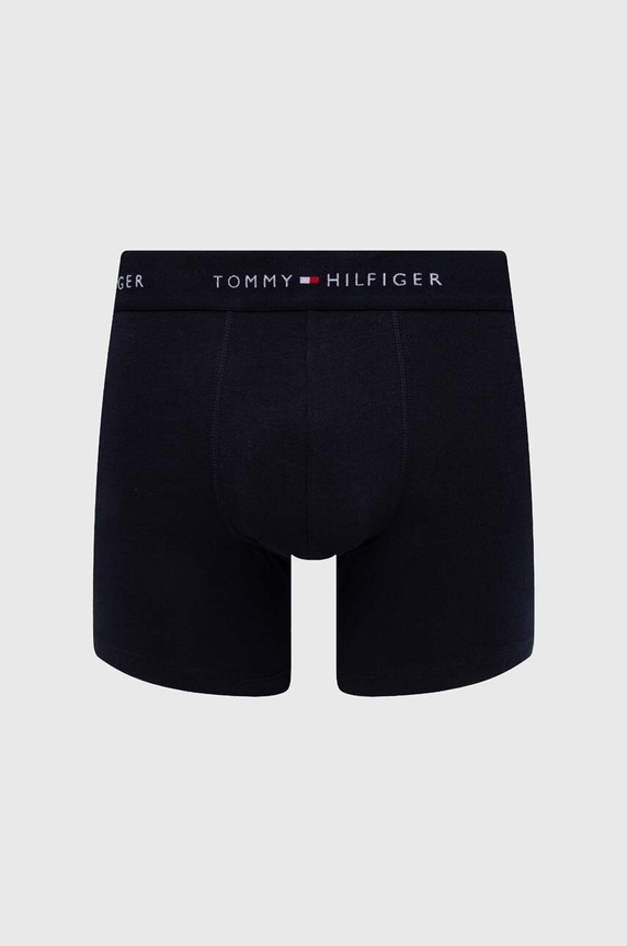 Oblečenie Boxerky Tommy Hilfiger 3-pak UM0UM02765 tmavomodrá