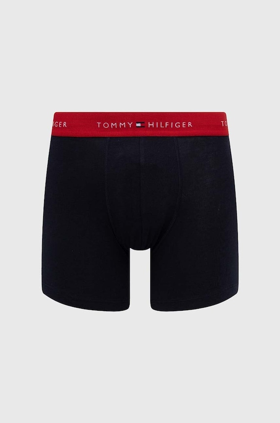 Boxerky Tommy Hilfiger 3-pak tmavomodrá UM0UM02765