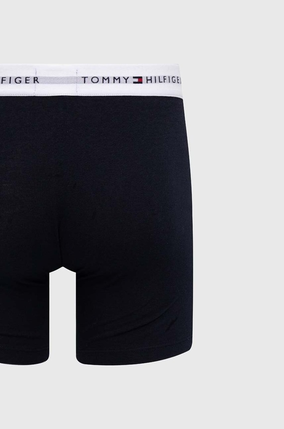 Boxerky Tommy Hilfiger 3-pak UM0UM02765 tmavomodrá