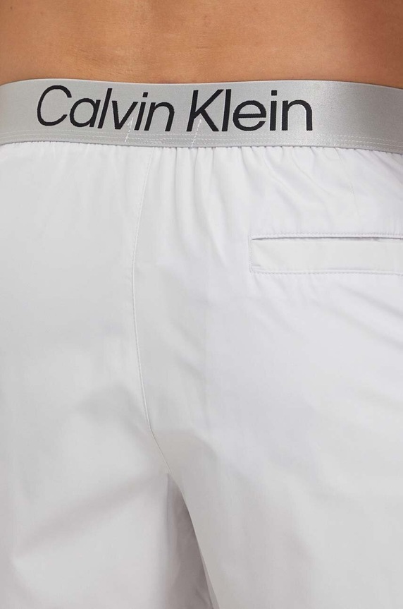Calvin Klein szorty kąpielowe KM0KM00945 szary