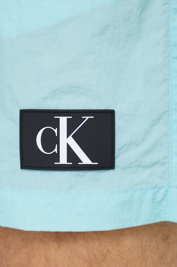 Ρούχα Μαγιό Calvin Klein KM0KM00980 τιρκουάζ