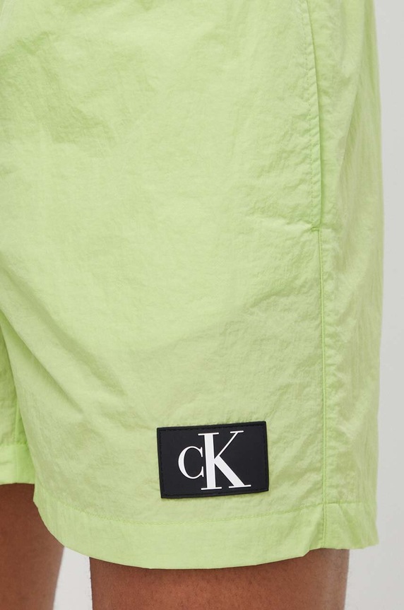 Ρούχα Μαγιό Calvin Klein KM0KM00980 πράσινο