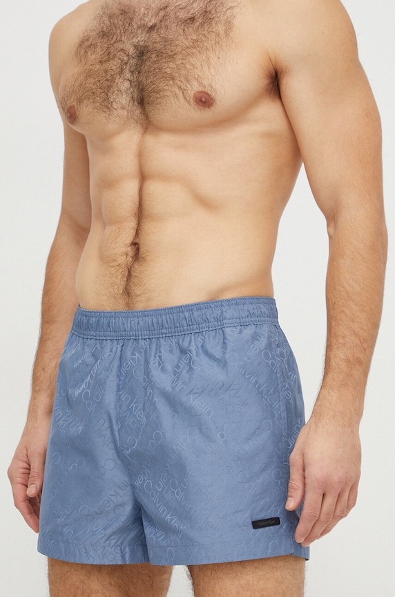 Μαγιό Calvin Klein μπλε KM0KM01000