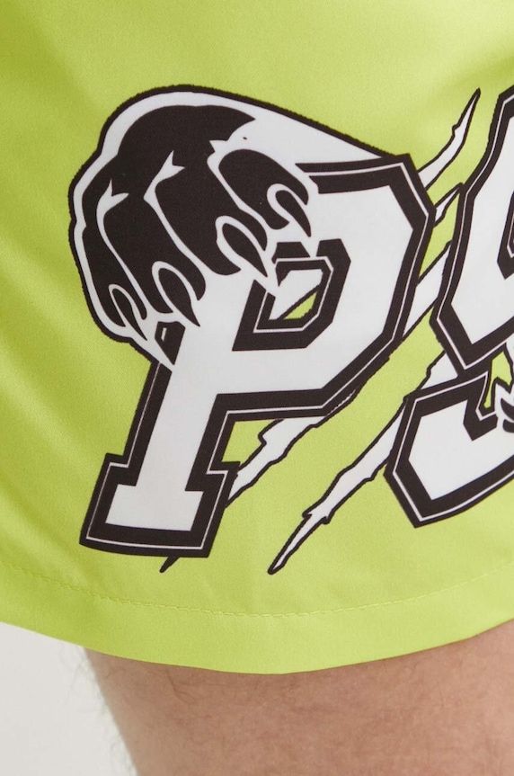 Plavkové šortky PLEIN SPORT zelená PADC.MMX0117.SXV005N