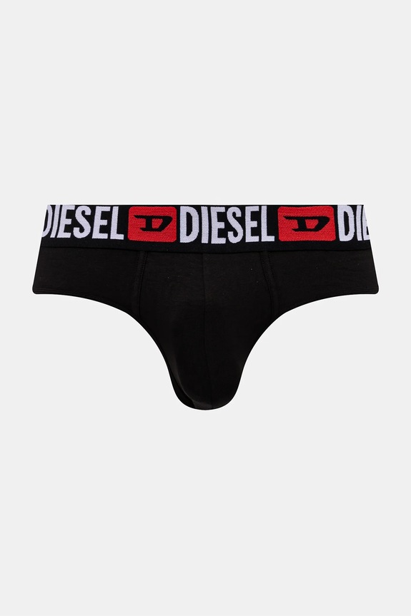 Slip gaćice Diesel 3-pack 00SH05.0DDAI crna SS26