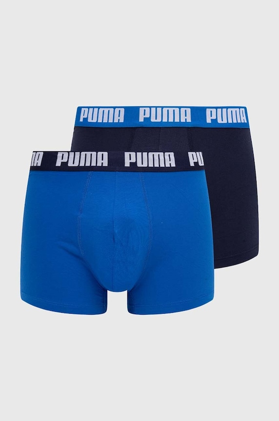 Puma boxeri 2-pack Everyday Basic boxeri albastru 938320