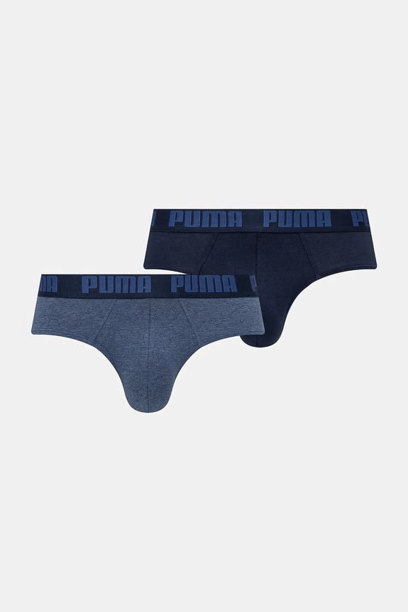 Puma férfi alsónadrág pamut elasztánnal Everyday Brief 2-es csomag sötétkék 938322