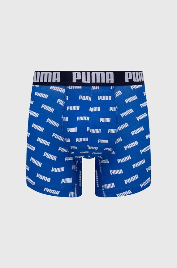 Boxerky Puma 2-pak Everyday AOP 938324 modrá SS25