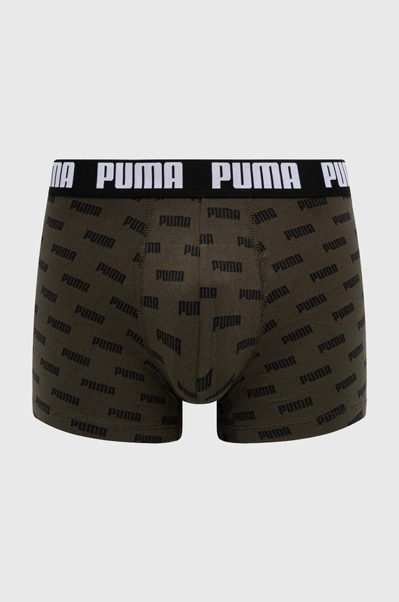 Oblečenie Boxerky Puma 2-pak Everyday AOP 938324 zelená