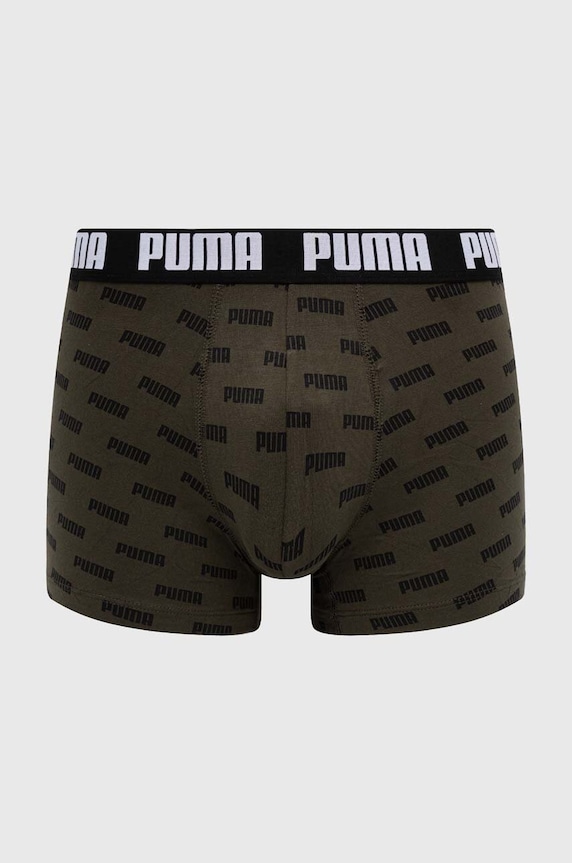 Oblečenie Boxerky Puma 2-pak Everyday AOP 938324 zelená