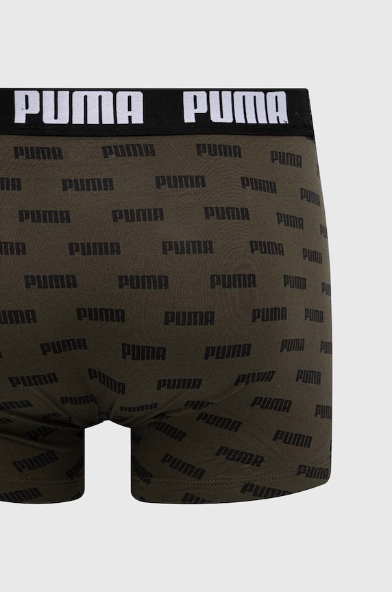 Boxerky Puma 2-pak Everyday AOP 938324 zelená